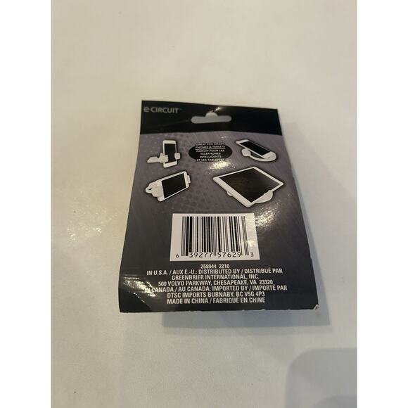 New e-Circuit Hands Free Mobile Cell Phone/Tablet Holder White Plastic - Picture 2 of 2